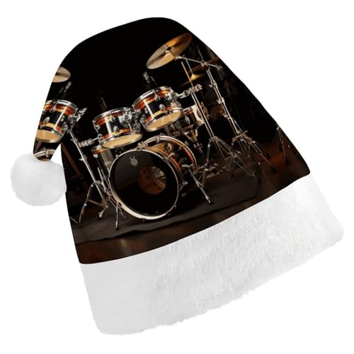 FZQVSGW Erwachsene Weihnachtsmützen Weihnachten Festival Hüte Weihnachten Party Geschenk Hüte Festliche Weihnachtsmützen für Männer und Frauen Weihnachtsmann Weihnachtsmütze Trommelset Nikolausmütze FZQVSGW Erwachsene Weihnachtsmützen Weihnachten Festival Hüte Weihnachten Party Geschenk Hüte Festliche Weihnachtsmützen für Männer und Frauen Weihnachtsmann Weihnachtsmütze Trommelset Nikolausmütze von FZQVSGW