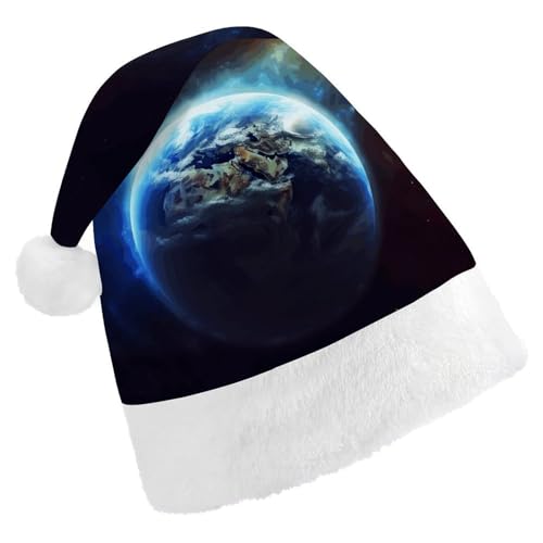 FZQVSGW Erwachsene Weihnachtsmützen Weihnachten Festival Hüte Weihnachten Party Geschenk Hüte Festliche Weihnachtsmützen für Männer und Frauen Weihnachtsmann Weihnachtsmütze Weltraum Planet Erde FZQVSGW Erwachsene Weihnachtsmützen Weihnachten Festival Hüte Weihnachten Party Geschenk Hüte Festliche Weihnachtsmützen für Männer und Frauen Weihnachtsmann Weihnachtsmütze Weltraum Planet Erde von FZQVSGW