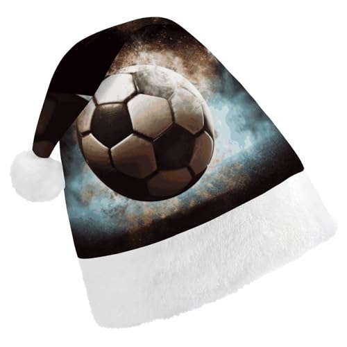 FZQVSGW Weihnachtsmützen für Erwachsene, Weihnachtsfest, Festliche Weihnachtsmützen für Männer und Frauen, Weihnachtsmannmütze, Sport, Fußball, Nikolausmütze, Nikolausmütze, Nikolausmütze FZQVSGW Weihnachtsmützen für Erwachsene, Weihnachtsfest, Festliche Weihnachtsmützen für Männer und Frauen, Weihnachtsmannmütze, Sport, Fußball, Nikolausmütze, Nikolausmütze, Nikolausmütze von FZQVSGW