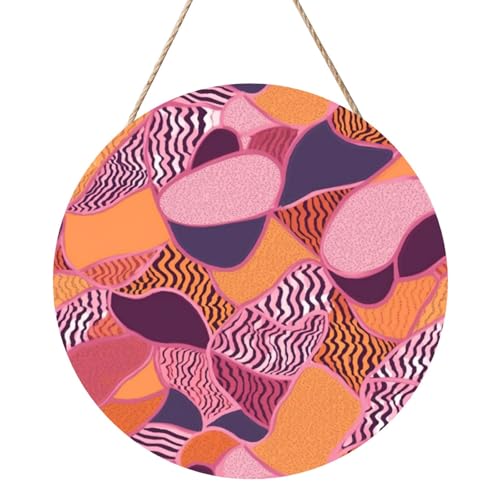 Holzkreise zum Basteln, 30,5 cm, Holzscheiben, orangefarbenes Muster, Türaufhänger, Schild, zum Aufhängen, runde Holzscheiben mit Bindfaden, Holzornament für Schild, Türhänger, Heimdekoration, Holzkreise zum Basteln, 30,5 cm, Holzscheiben, orangefarbenes Muster, Türaufhänger, Schild, zum Aufhängen, runde Holzscheiben mit Bindfaden, Holzornament für Schild, Türhänger, Heimdekoration, von FZQVSLCM