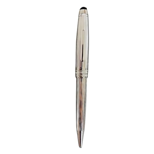 FZXCG Meteal Kugelschreiber 163 Tintenroller Füllfederhalter zum Schreiben von Geschenk-Stiften (D,Stift mit Tasche) von FZXCG