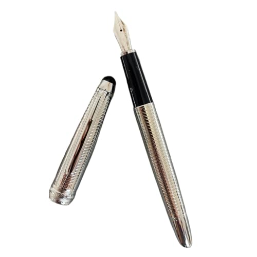 FZXCG Meteal Kugelschreiber 163 Tintenroller Füllfederhalter zum Schreiben von Geschenkstift (G,Stift mit Box) von FZXCG