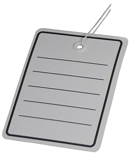 50x Hängeetikett Preisetikett 40x50mm mit Öse und Faden 50x Hängeetikett Preisetikett 40x50mm mit Öse und Faden von Fa.ars