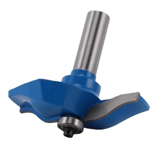 Fabater 1/2 Zoll Shank Cove Erhöhte Panel -Router -Bit Hochleistungsschiene und Rüsten Router Bit für Genaue Holzbearbeitungskreationen von Fabater