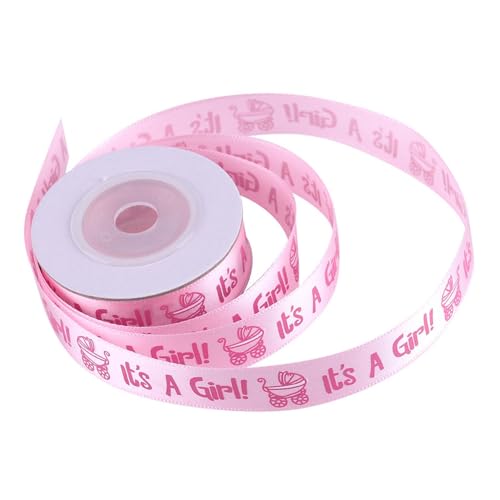 Fabater Babyparty-Partyband für Mädchen und, Schmutzabweisende Band, 10 Meter (PINK) von Fabater