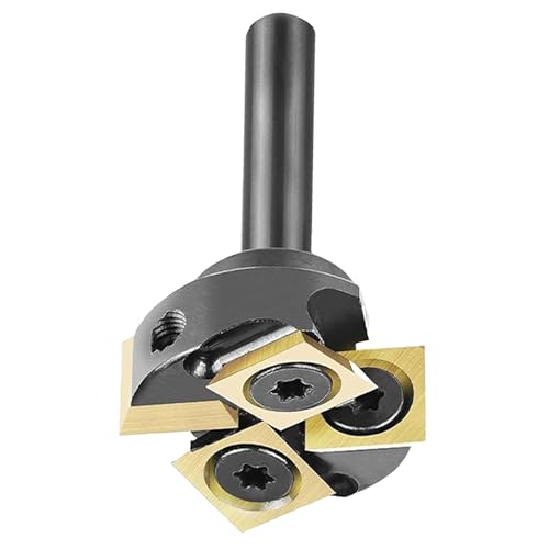 Fabater Carbid -Einsatz -Plattenabflachung von Router Bit Heavy Duty CNC Spitzboard Bit für Weiche Hartholzhandwerk von Fabater