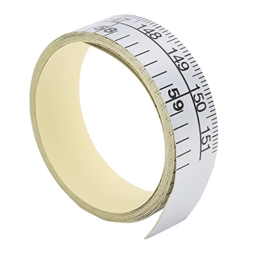 Fabater Messband für Doppelte Maßstäbe für Schneider - Staubdes und Wasserdichtes Aluminiummaterial - 150 Cm Lang Fabater Messband für Doppelte Maßstäbe für Schneider - Staubdes und Wasserdichtes Aluminiummaterial - 150 Cm Lang von Fabater