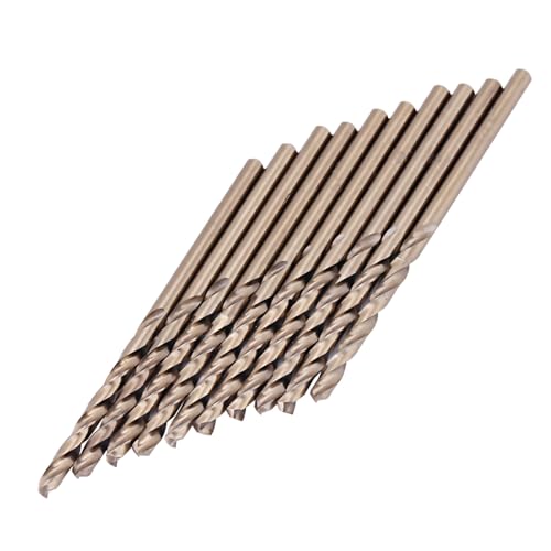 Fabater Professionelles M35-Kobaltbohrer-Bit 10pcs 1,0-5,0 Mm HSS-CO-Bohrer für Edelstahlbohrungen mit Hoher Mahlen-Präzision (3,5 mm) von Fabater