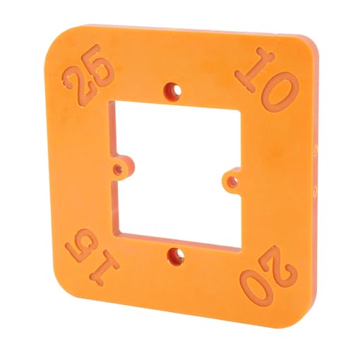 Fabater Runde Eckradius -Vorlage R10 R15 R20 R25 4 in 1 Holzbearbeitungsradius -Jig Router Vorlage Effizientes Design von Fabater