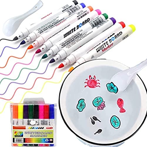 Fabater Whiteboard-Marker, Auslaufschicherer Whiteboard-Stift, Sicherer Spaß, Sanftes Schleiben, Automatische Schweben für Spieler Spiele (5922#87) von Fabater
