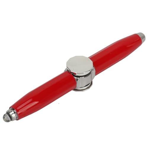 Fidget Pen Spinning Pen, Fidget Spinning Pen mit LED-Licht Zur Linderung von ADHS-Stress, Kugelschreiber, Anti-Stress-Angst-Geschenkstift für Business-Erwachsene, Studenten, von Fabater