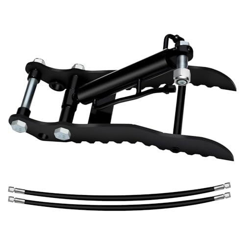 Hydraulischer Daumenclip für Minibagger, Mechanischer Daumenclip-Aufsatz für 0,8-1,5-Tonnen-Maschinen, Kleiner Baggeraufsatz, Einfaches Aufnehmen Unregelmäßiger Gegenstände von Fabater