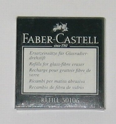 Faber-Castell Vertrieb GmbH Premium Glasradierer Ersatz FAC 180600 Ersatzglaspinsel 30106 VE=20 von Faber-Castell Vertrieb GmbH