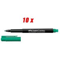 10 FABER-CASTELL MULTIMARK 1513 Folienstifte grün 0,6 mm permanent 10 FABER-CASTELL MULTIMARK 1513 Folienstifte grün 0,6 mm permanent von Faber-Castell