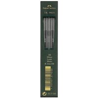 FABER-CASTELL TK 9071 Fallminen schwarz HB 2,0 mm, 10 St. von Faber-Castell