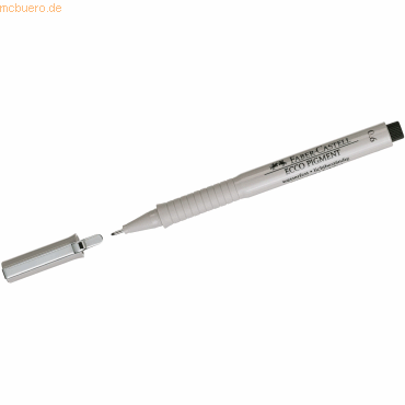 Faber Castell Tintenfeinschreiber Ecco-Pigment 0,6 schwarz Faber Castell Tintenfeinschreiber Ecco-Pigment 0,6 schwarz von Faber Castell