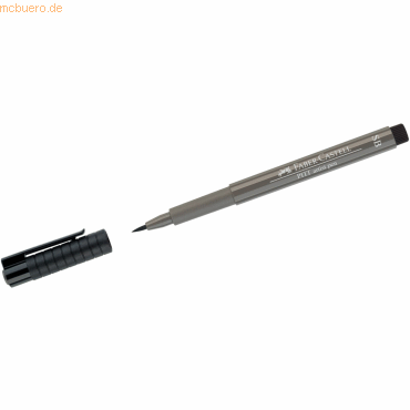10 x Faber Castell Tuschestift Pitt Artist Pen Soft Brush warmgrau IV von Faber Castell