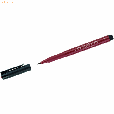 5 x Faber Castell Tuschestift Pitt Artist Pen Spitze: Brush indischrot von Faber Castell