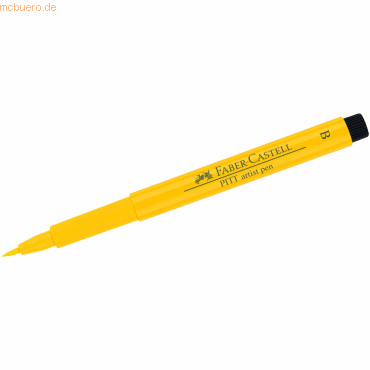 Faber Castell Tuschestift Pitt Artist Pen Spitze: Brush kadiumgelb von Faber Castell