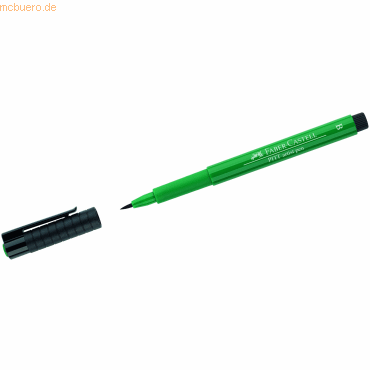 5 x Faber Castell Tuschestift Pitt Artist Pen Spitze: Brush phthalogrü von Faber Castell