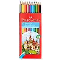 FABER-CASTELL CASTLE Buntstifte farbsortiert, 12 St. von Faber-Castell