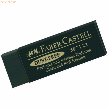 Faber Castell Radierer Art Eraser Dust-Free im Aufreißkarton von Faber Castell