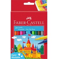 24 FABER-CASTELL Filzstifte farbsortiert von Faber-Castell