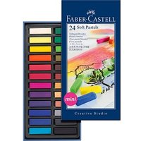 FABER-CASTELL STUDIO QUALITY mini Pastellkreide farbsortiert 24 St. von Faber-Castell