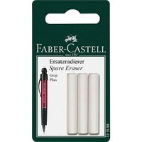 3 FABER-CASTELL Radiergummis für Bleistifte von Faber-Castell