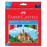FABER-CASTELL Castle Buntstifte farbsortiert, 48 St. von Faber-Castell