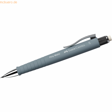 Faber Castell Druckbleistift Poly Matic 0,7mm grau von Faber Castell