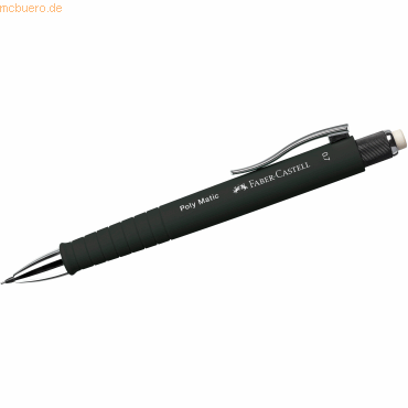 Faber Castell Druckbleistift Poly Matic 0,7mm schwarz von Faber Castell