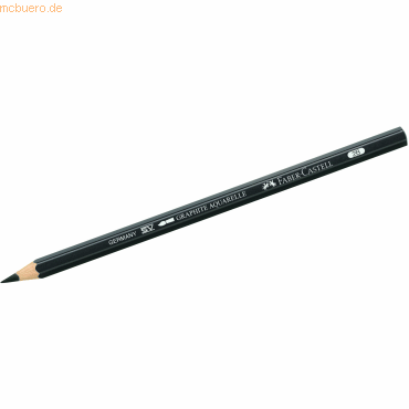6 x Faber Castell Bleistift Graphit Aquarelle 2B von Faber Castell
