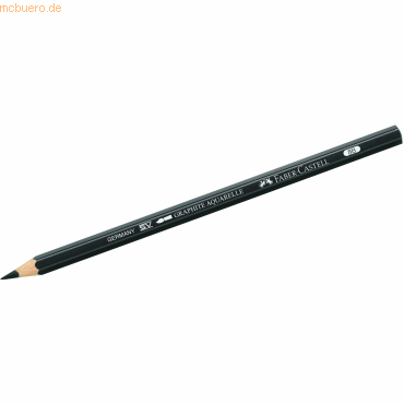 6 x Faber Castell Bleistift Graphit Aquarelle 8B von Faber Castell