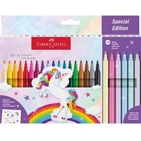 AKTION: FABER-CASTELL Einhorn Filzstifte farbsortiert, 18 St. + GRATIS Einhornsticker AKTION: FABER-CASTELL Einhorn Filzstifte farbsortiert, 18 St. + GRATIS Einhornsticker von Faber-Castell