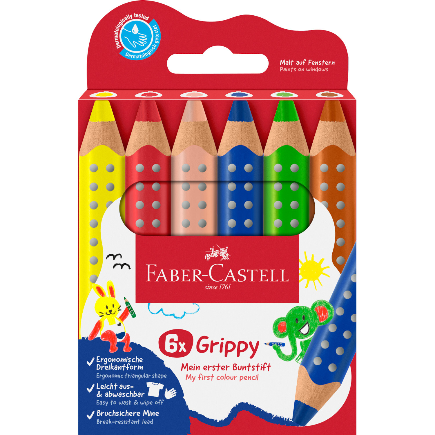 Faber Castell Buntstift Grippy Set von Faber Castell