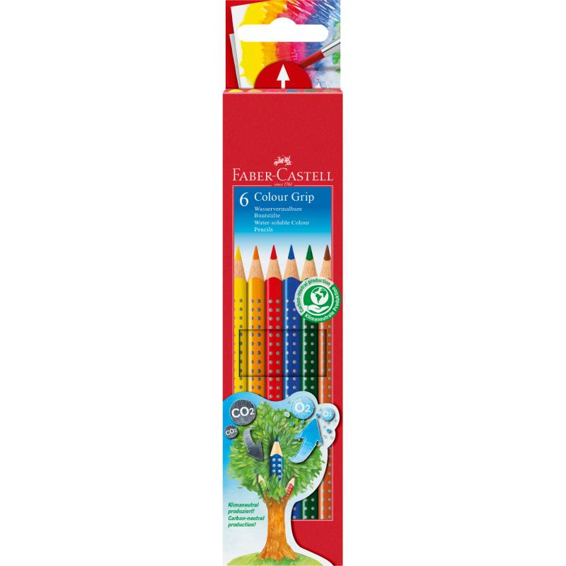 Colour GRIP Farbstift Kartonetui von Faber Castell