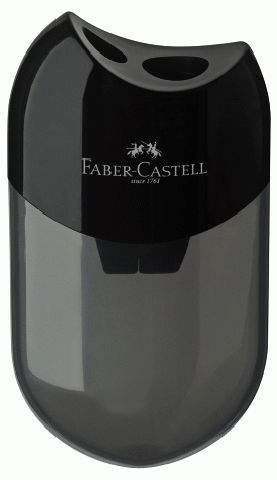 Dosenspitzer doppelt schwarz von Faber-Castell