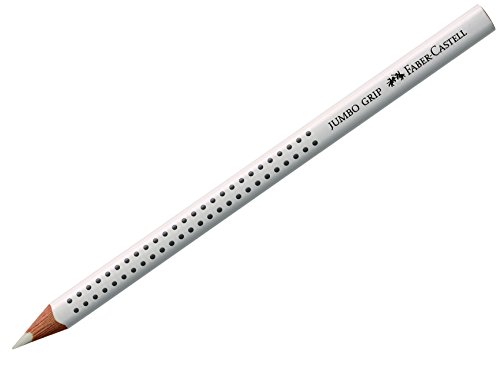 FABER-CASTELL 110901 - Buntstift Jumbo Grip, weiß FABER-CASTELL 110901 - Buntstift Jumbo Grip, weiß von FABER-CASTELL