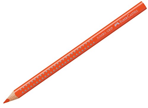 FABER-CASTELL 110915 - Buntstift Jumbo Grip, kadmiumorange dunkel FABER-CASTELL 110915 - Buntstift Jumbo Grip, kadmiumorange dunkel von Faber-Castell