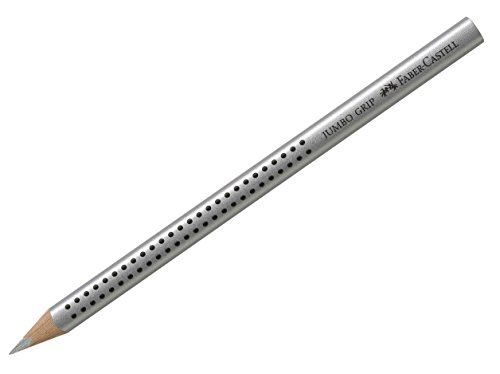 FABER-CASTELL 110982 - Buntstift Jumbo Grip, silber FABER-CASTELL 110982 - Buntstift Jumbo Grip, silber von Faber-Castell