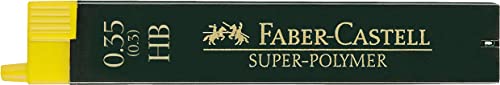 FABER-CASTELL 120300 - Feinmine Super Polymer, 0,35 mm, Härtegrad HB, 12 Stück FABER-CASTELL 120300 - Feinmine Super Polymer, 0,35 mm, Härtegrad HB, 12 Stück von Faber-Castell