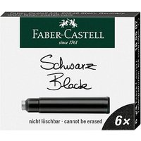 FABER-CASTELL 185507 Tintenpatronen für Füller schwarz 6 St. FABER-CASTELL 185507 Tintenpatronen für Füller schwarz 6 St. von Faber-Castell