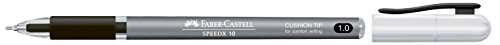 FABER-CASTELL 546499 - Kugelschreiber Speedx, Mine M, schwarz, 1 Stück FABER-CASTELL 546499 - Kugelschreiber Speedx, Mine M, schwarz, 1 Stück von Faber-Castell