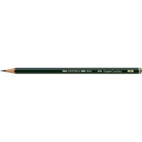 FABER-CASTELL 9000 Bleistift 2H grün 1 St. von Faber-Castell