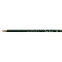 FABER-CASTELL 9000 Bleistift 3H grün 1 St. von Faber-Castell