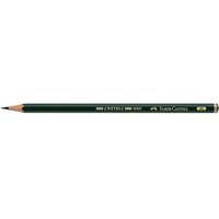FABER-CASTELL 9000 Bleistift 6B grün 1 St. von Faber-Castell