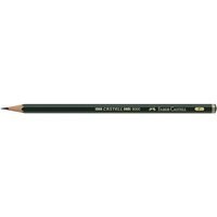 FABER-CASTELL 9000 Bleistift F grün 1 St. von Faber-Castell