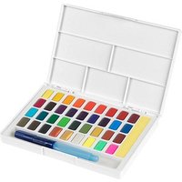 FABER-CASTELL Aquarellfarben farbsortiert von Faber-Castell