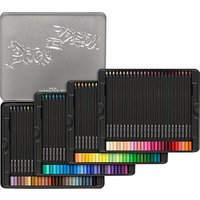 FABER-CASTELL Black Edition Buntstifte farbsortiert, 100 St. von Faber-Castell